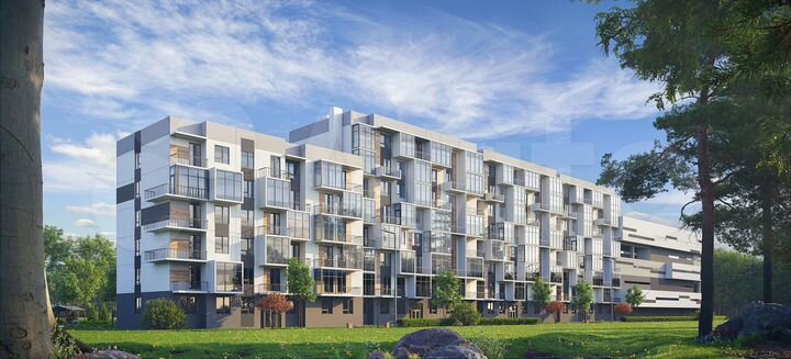 2-к. квартира, 52,3 м², 2/8 эт.