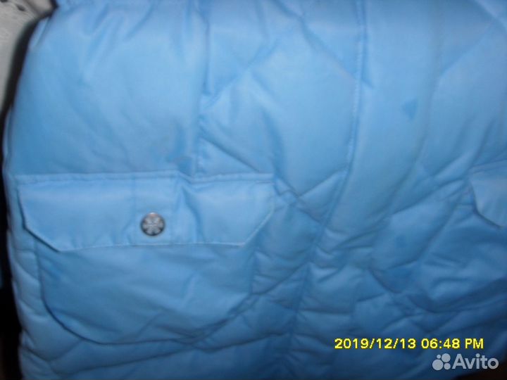 Пуховик из плащёвки