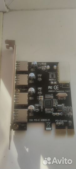 Usb 3.0 плата pci x1