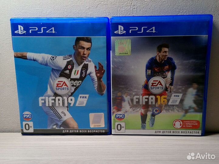 FIFA 19, FIFA 16 на PS4
