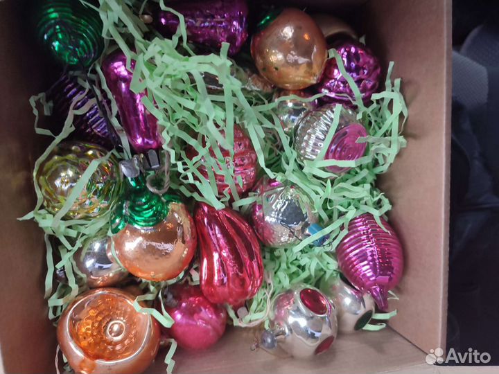 Елочные игрушки СССР