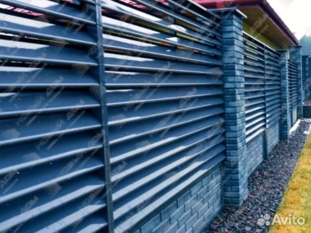 Забор жалюзи