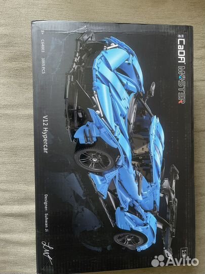 Конструктор Cada Hyper Car V12