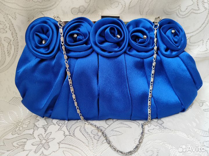 Клатч женский вечерний со стразами