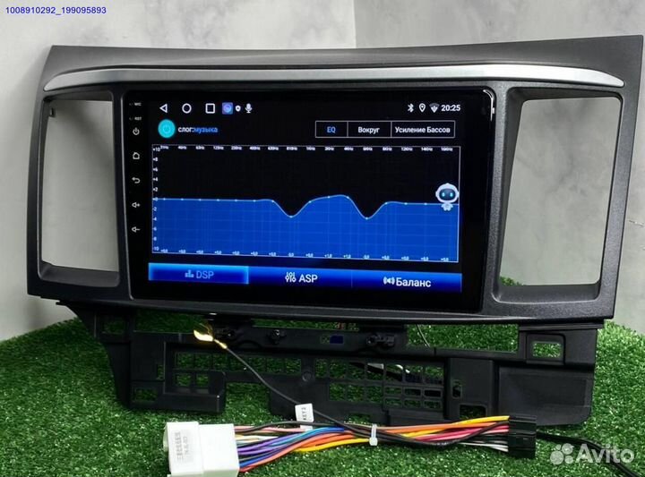 Магнитола на Mitsubishi lancer 10 андроид (Арт.902