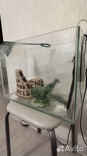 Аквариум 30литров 43х23х32+оборудование