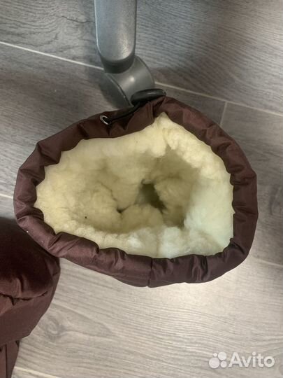 Пинетки зимние на овчине