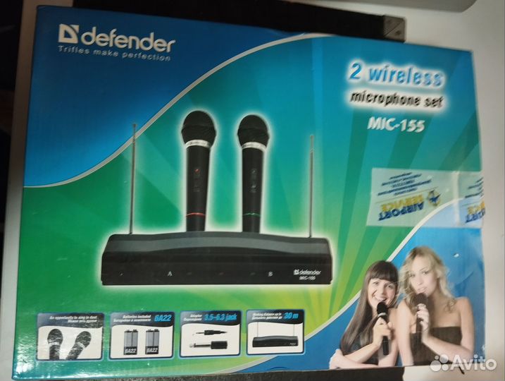 Микрофоны для караоке defender