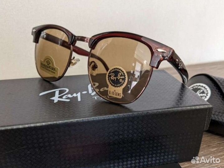 Очки ray ban Clubmaster rb3016