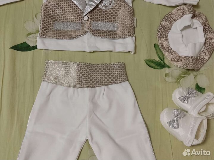 Костюм, комплект на выписку для мальчика