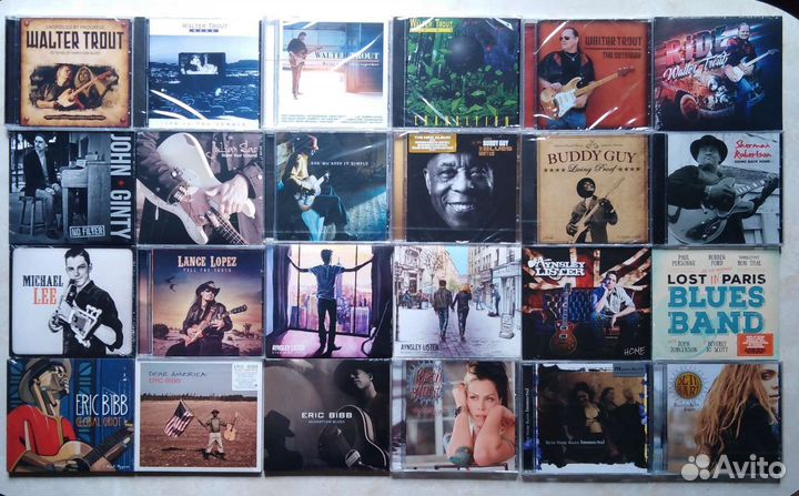 Импортные CD & LP blues & jazz