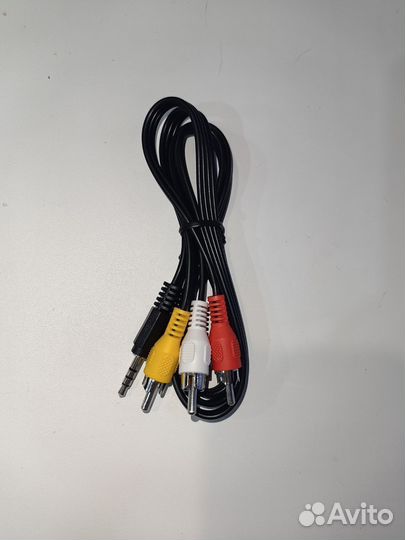 Кабель minijack 3,5 - 3 RCA