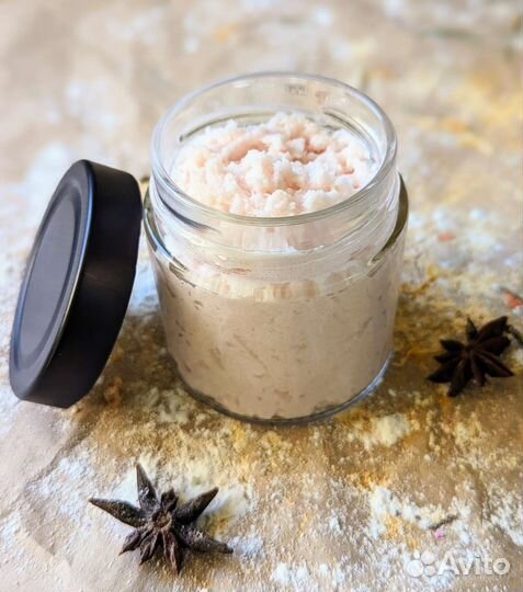 Кокосовый пенящийся скраб 