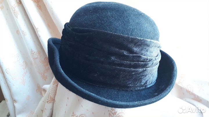 Шляпа фетровая женская
