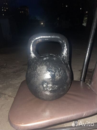 Гиря чугунная 16 кг