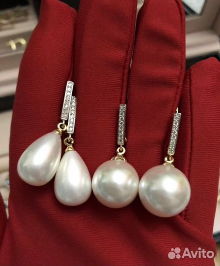 Серьги с бриллиантами