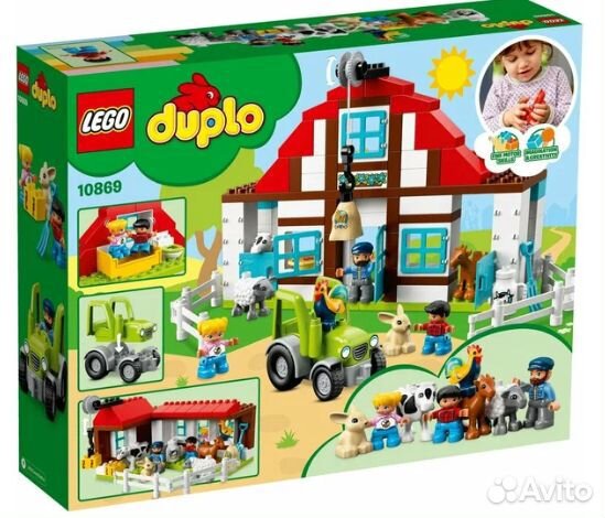 Конструктор lego День на ферме duplo Town (10869)