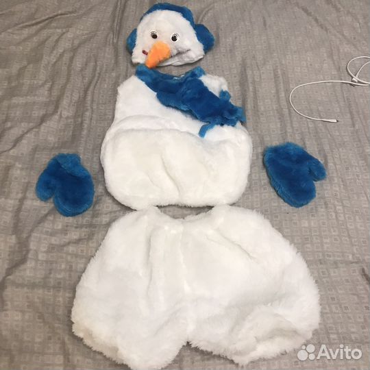 Новогодний костюм заяц гном