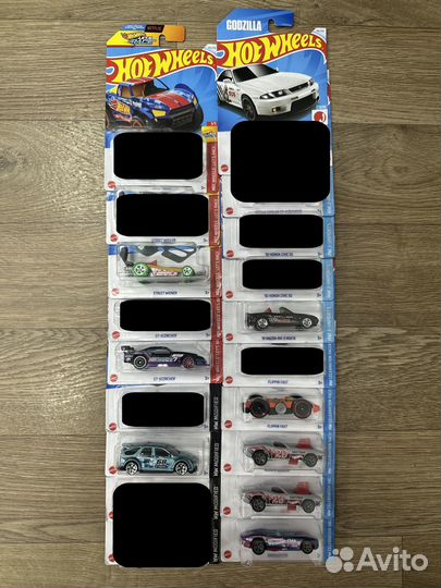 Машинки Hot Wheels 2024 Case E