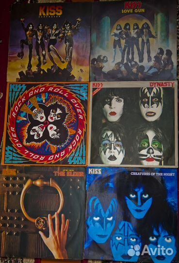 Kiss на фирменном виниле