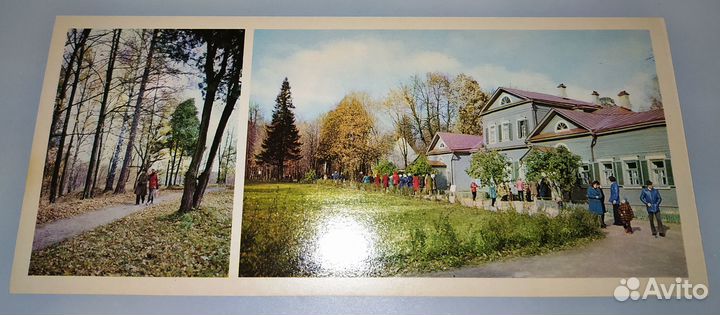 Набор открыток с символикой Олимпиады-80.Абрамцево