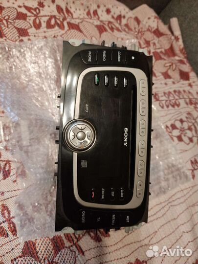 Магнитола 2 din sony для ford mondeo 4