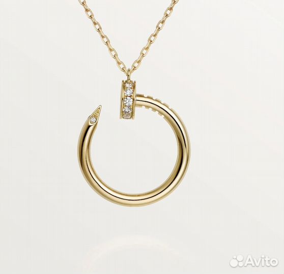 Колье Cartier Juste un Clou (бриллианты)