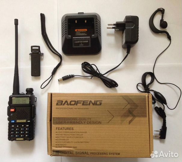Рация Baofeng UV-5R 5 ватт