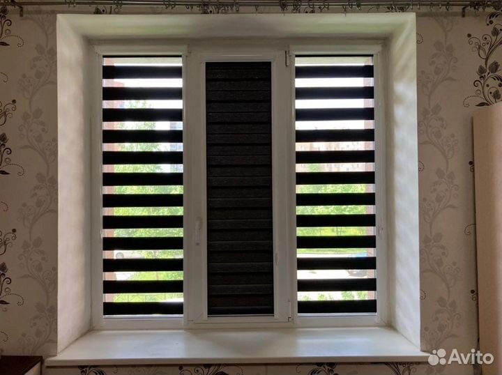 Рулонные шторы день ночь(зебра) от производителя