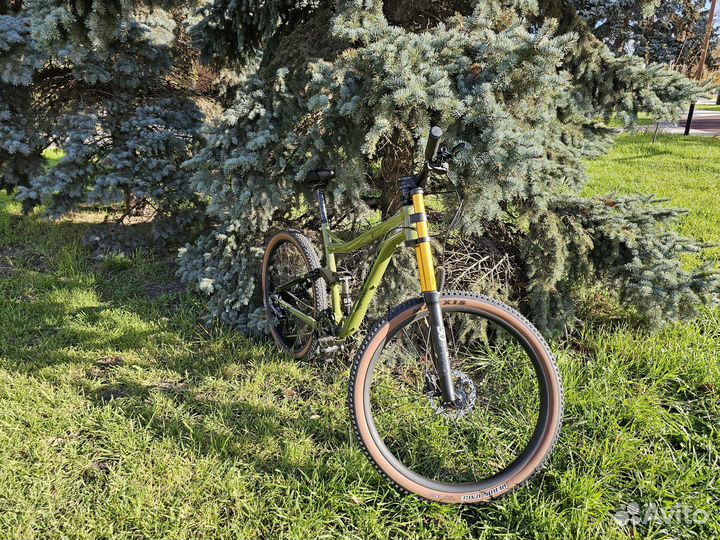 Велосипед alubike зеленый