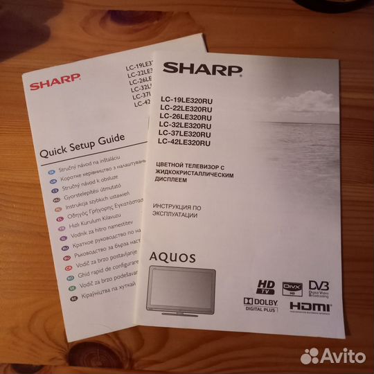 Телевизор sharp