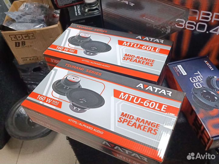 Комплект автозвука Аватар громкий фронт