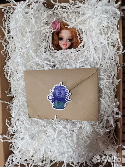Авторская будуарная кукла ручной работы