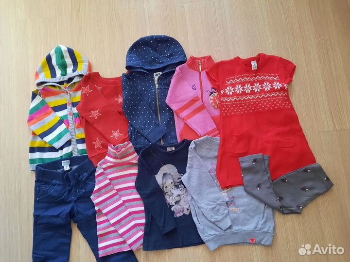 Вещи пакетом на девочку Carter's и др. р.98