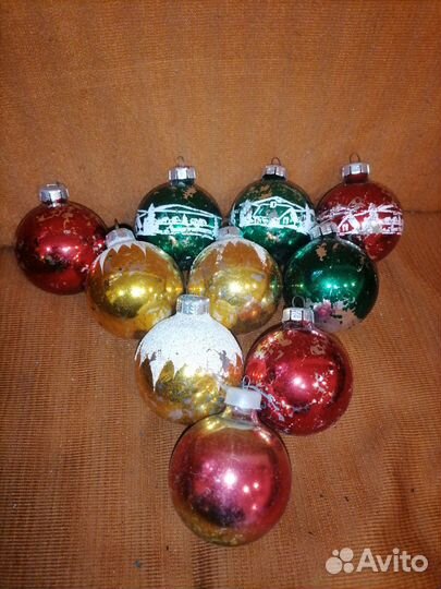 Елочные игрушки СССР