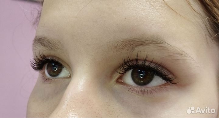 Наращивание ресниц модель