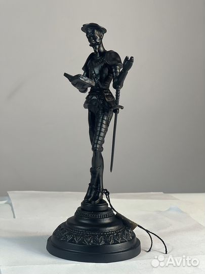 Дон-кихот. Каслинское литье. Касли. Чугун. Бирка