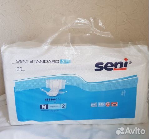 Памперсы для взрослых Seni и Tena размер M (2)