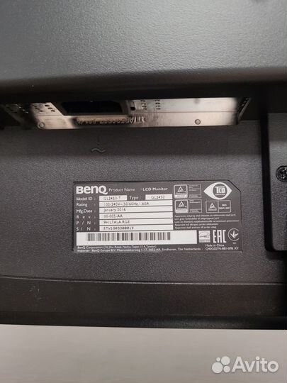 Монитор 24 76 Гц Benq GL2450 -T,TN