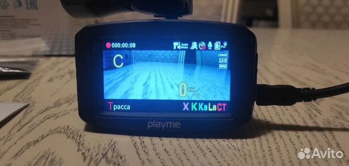 Видеорегистратор с радар детектором PlayMe P300 Тe