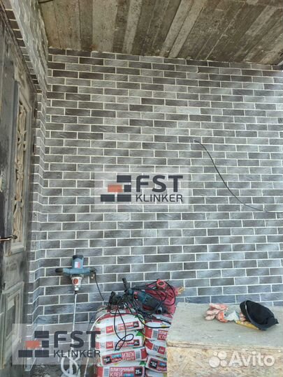 Гибкий кирпич на сетке