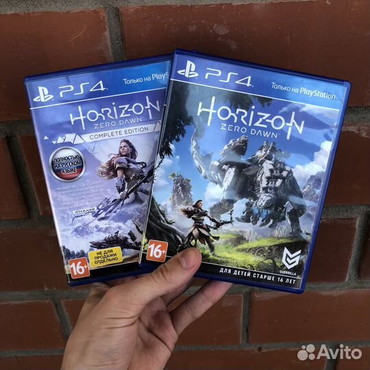 Диск с игрой Horizon Zero Dawn для PS4 и PS5