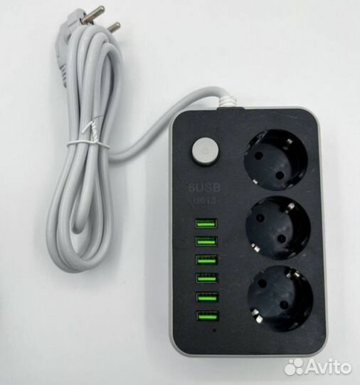 Сетевой фильтр с usb(+доставка по Омску)