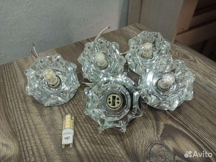 Светильники feron 5 шт