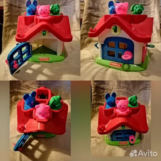 Развивающие и мягкие игрушки отдельно или пакетом