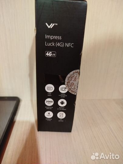 VERTEX Impress Luck NFC (4G), 8 ГБ