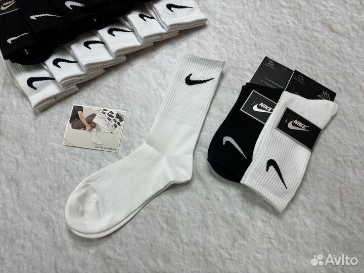 Носки nike высокие