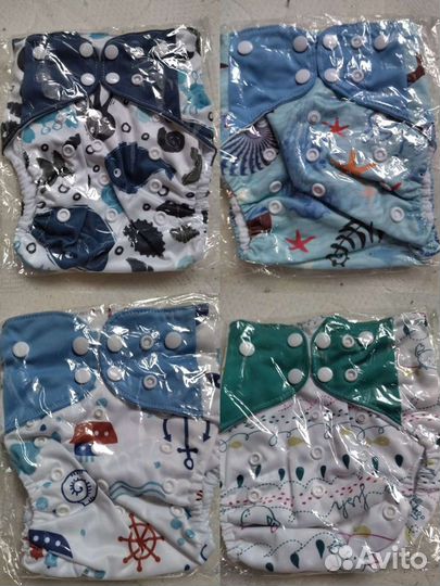 Многоразовые подгузники новые