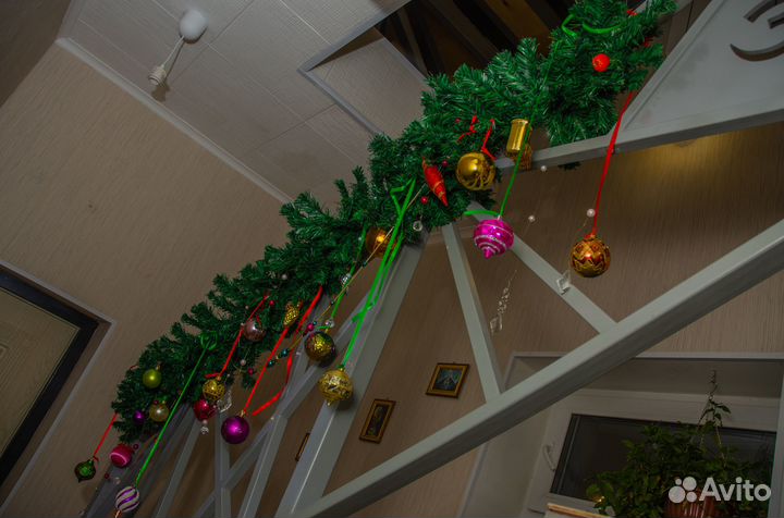 Новогоднее украшение. Ёлочная гирлянда