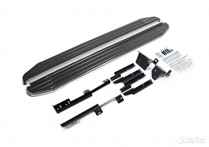 Пороги Подножки Nissan Qashqai 2013- 